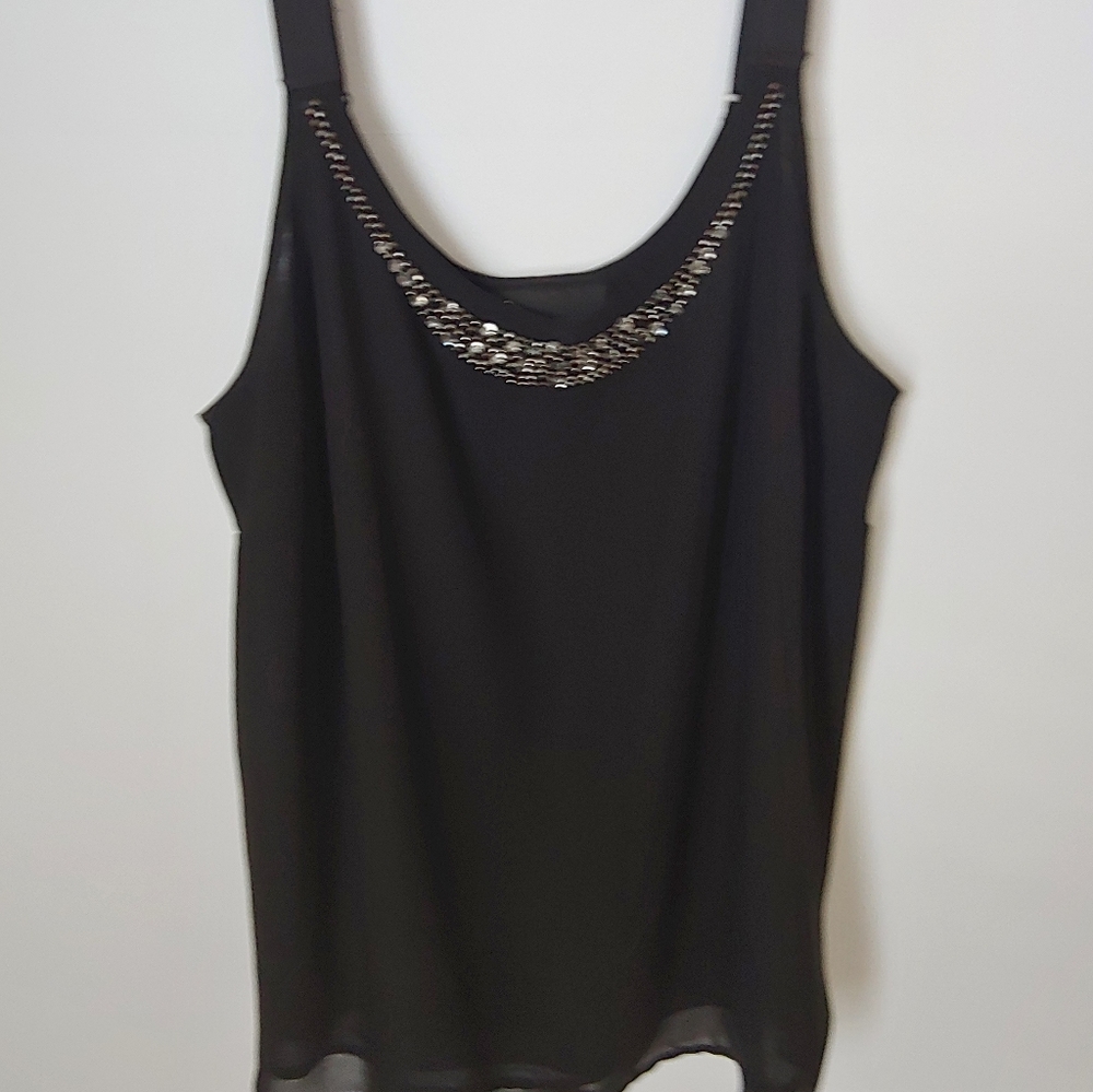 🔥 Women's tank top blouse with Jewel line